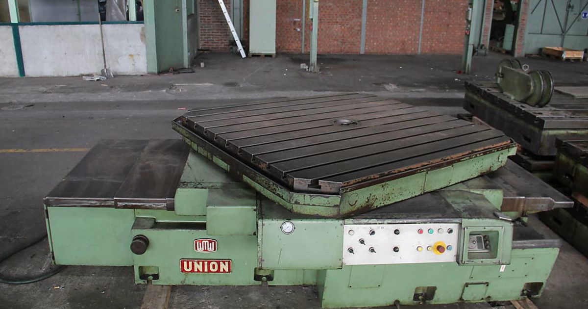 WOTAN B 160 P Floor Type Boring Mill with rotary table 
