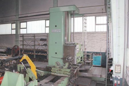 WOTAN B 160 P Wytaczarka pozioma with rotary table i_00360727